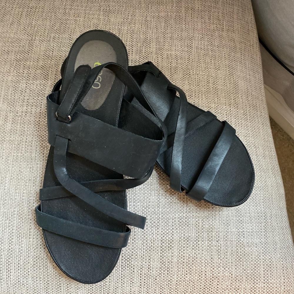 Easy Spirit Leather Sandals